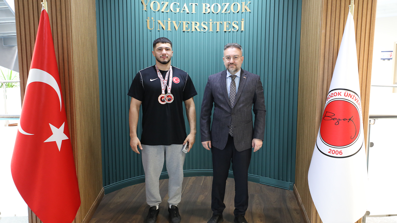 Yozgat Bozok Üniversitesi'ni gururlandırdı