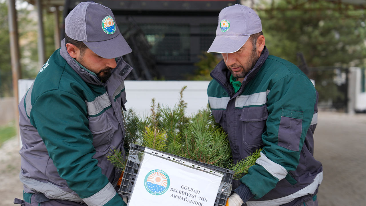 Gölbaşı Belediyesi’nden Bayramda Anlamlı Hediye