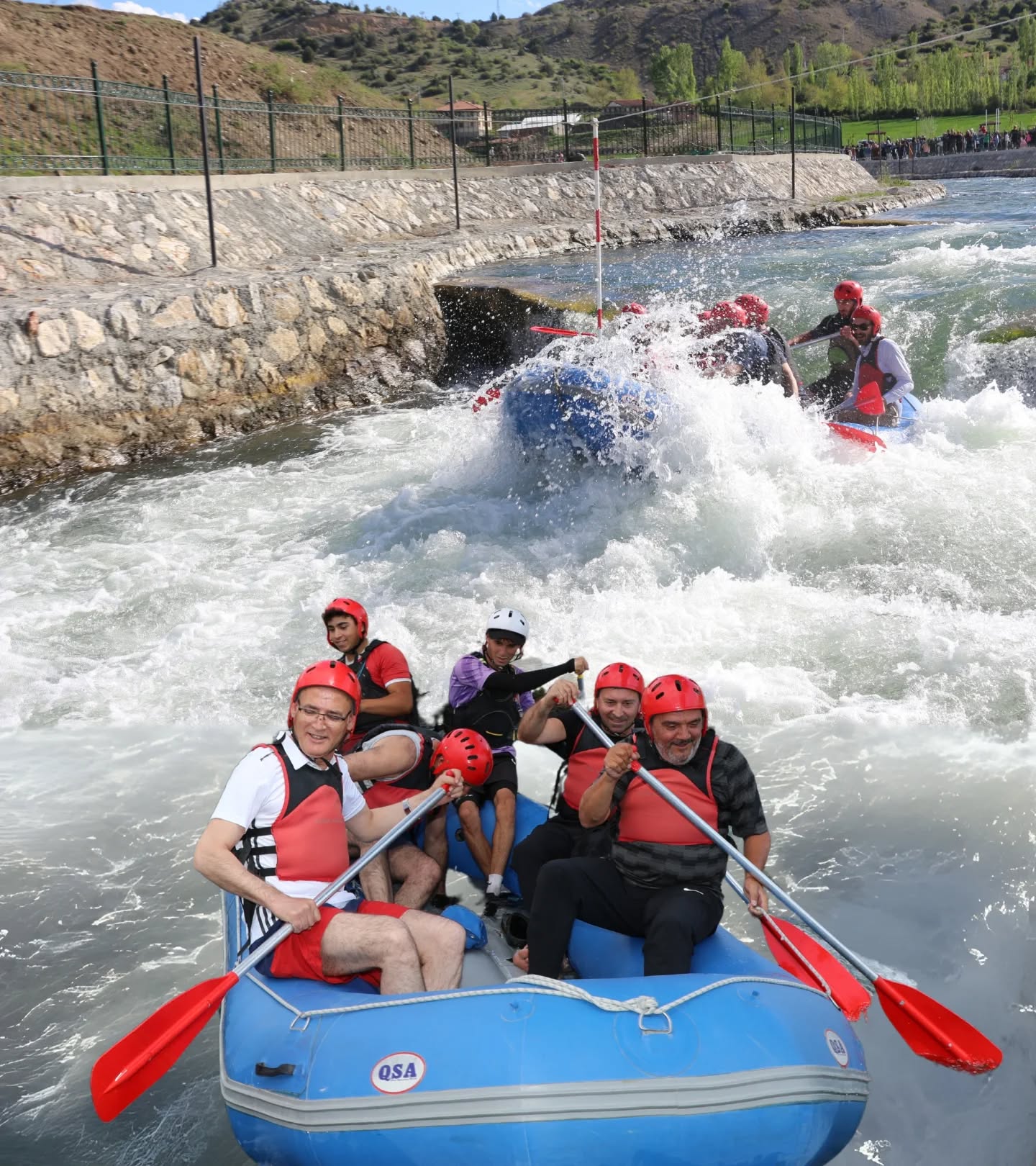 Çekerek’te Rafting Sezonu Açıldı! Macera Tutkunları Parkura