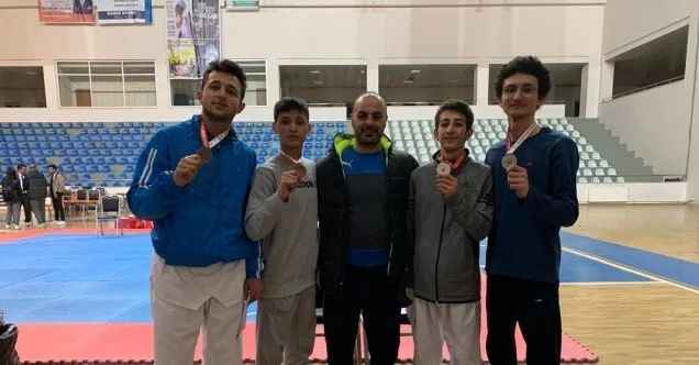 Aziziye Termalspor’un tekvando başarısı