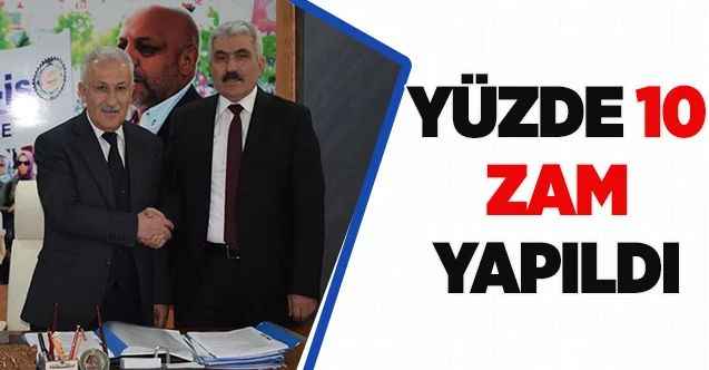 Gülşehri’nde toplu sözleşme sevinci