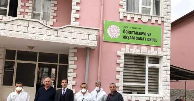 Korkuteli Kaymakamlığı başkanlığında Korona toplantısı yapıldı