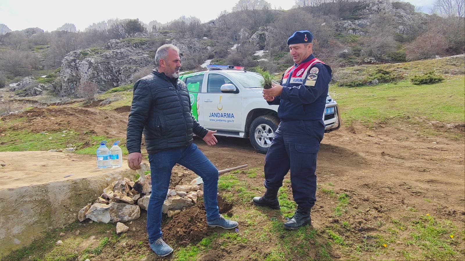 Yozgat'ta HAYDİ ekipleri fidan dikti