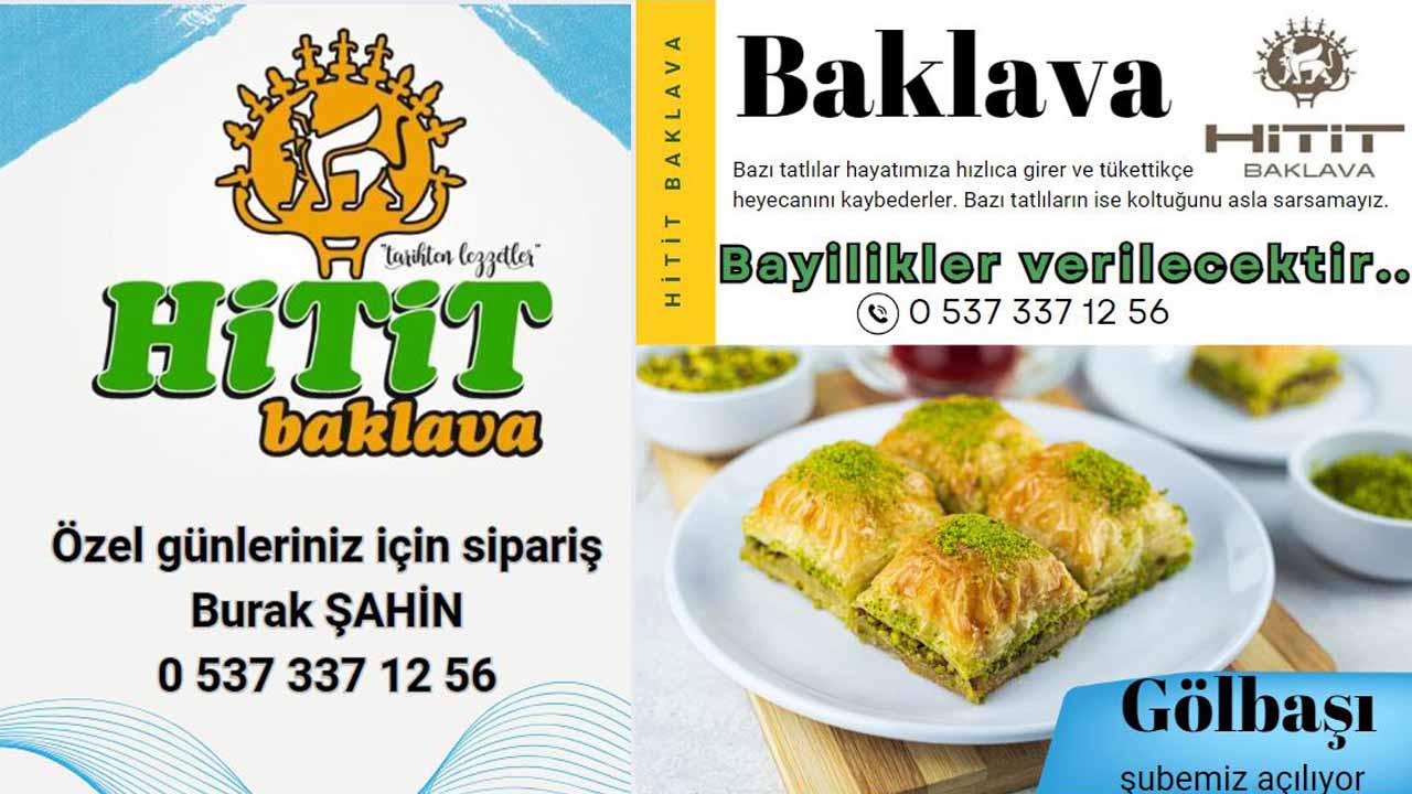 Ankara'nın tatlı lezzetli Yozgatlı genç iş insanından: Hitit Baklava ile Ramazan siparişlerinize ulaşabilirsiniz