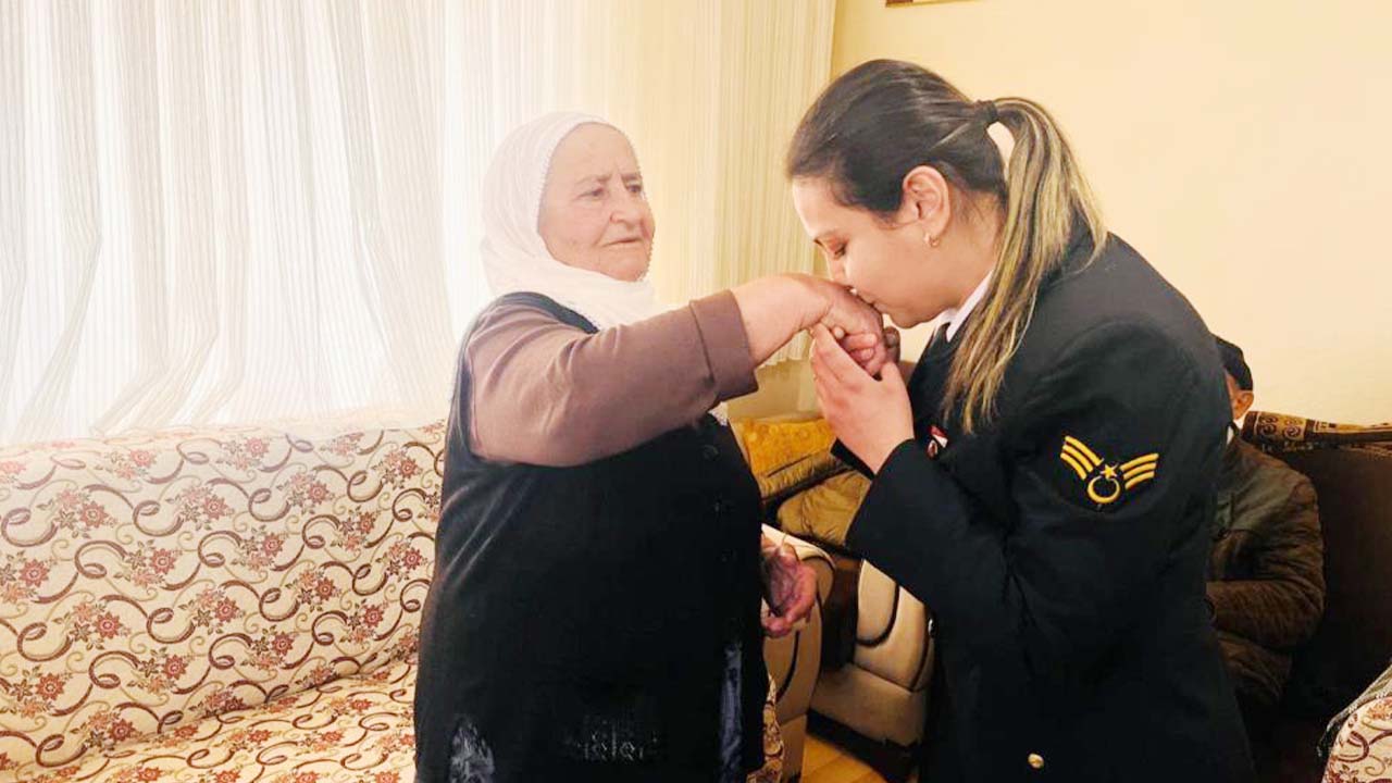 Yozgat'ta Şehit Annesine Kadınlar Günü Ziyareti!