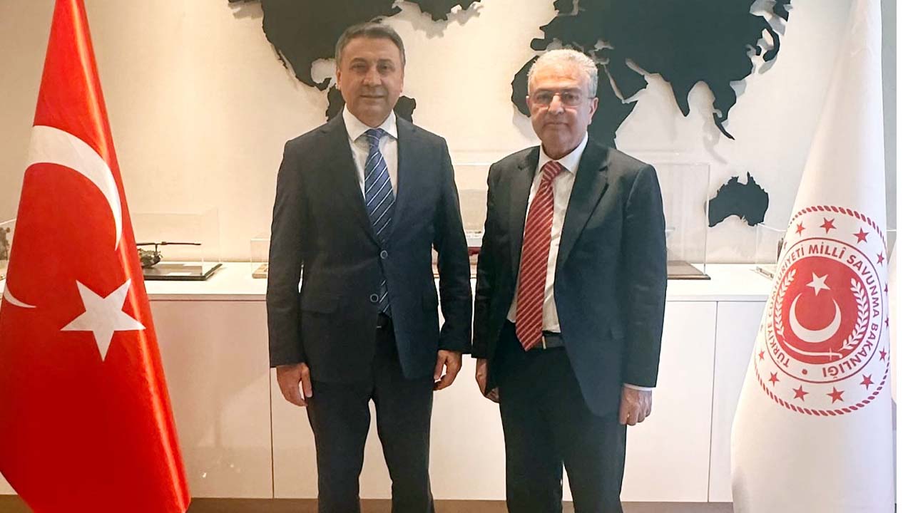 ASFAT Genel Müdürü Prof. Dr. Mustafa İlbaş’a Güç Veren Ziyaret: iki güçlü Yozgatlı!