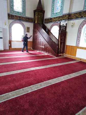 Doğankent'te Kamu Kurum ve Kuruluşları Dezenfekte Ediliyor