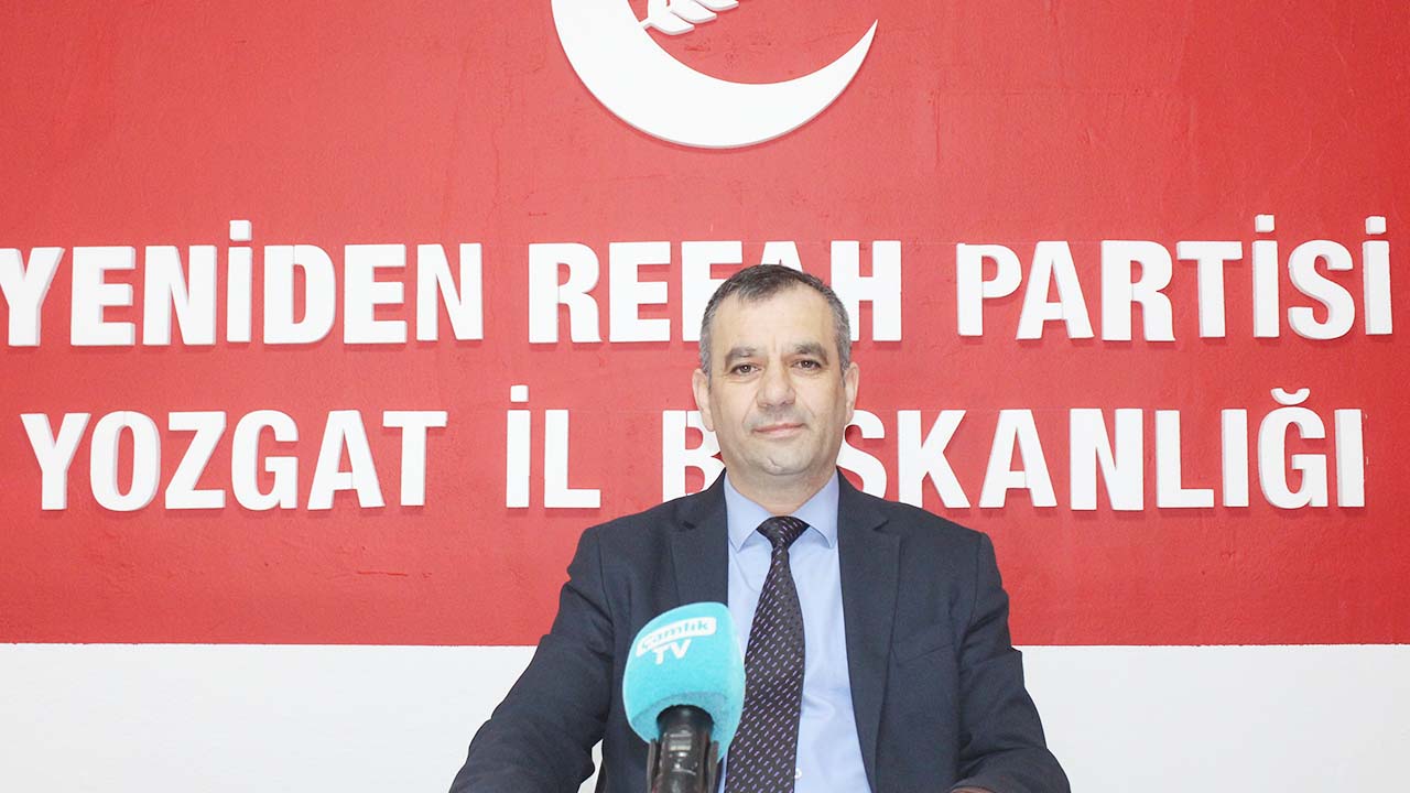 Yeniden Refah Partisi Yozgat İl Başkanı Adıgözel: Soykırım Durdurulmalı!