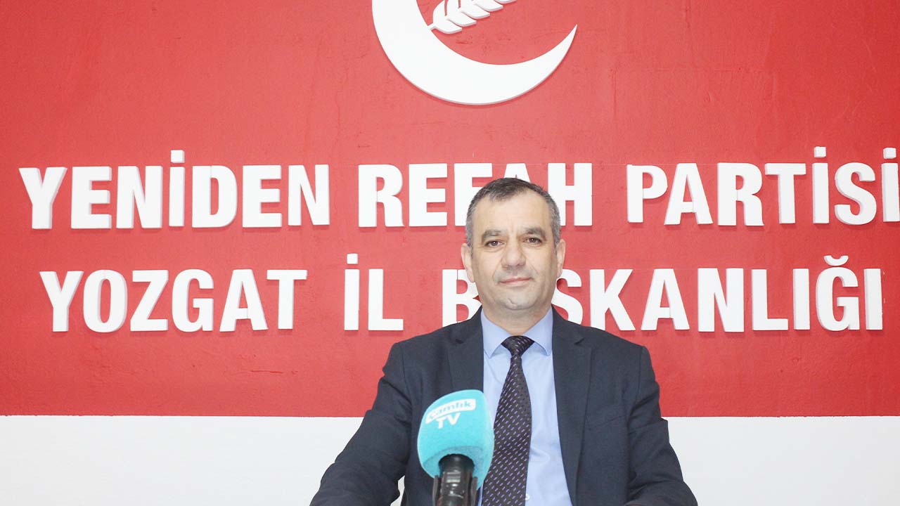 Yeniden Refah Partisi Yozgat İl Başkanı Adıgözel: Emekli Sorunları Çözülmeli!