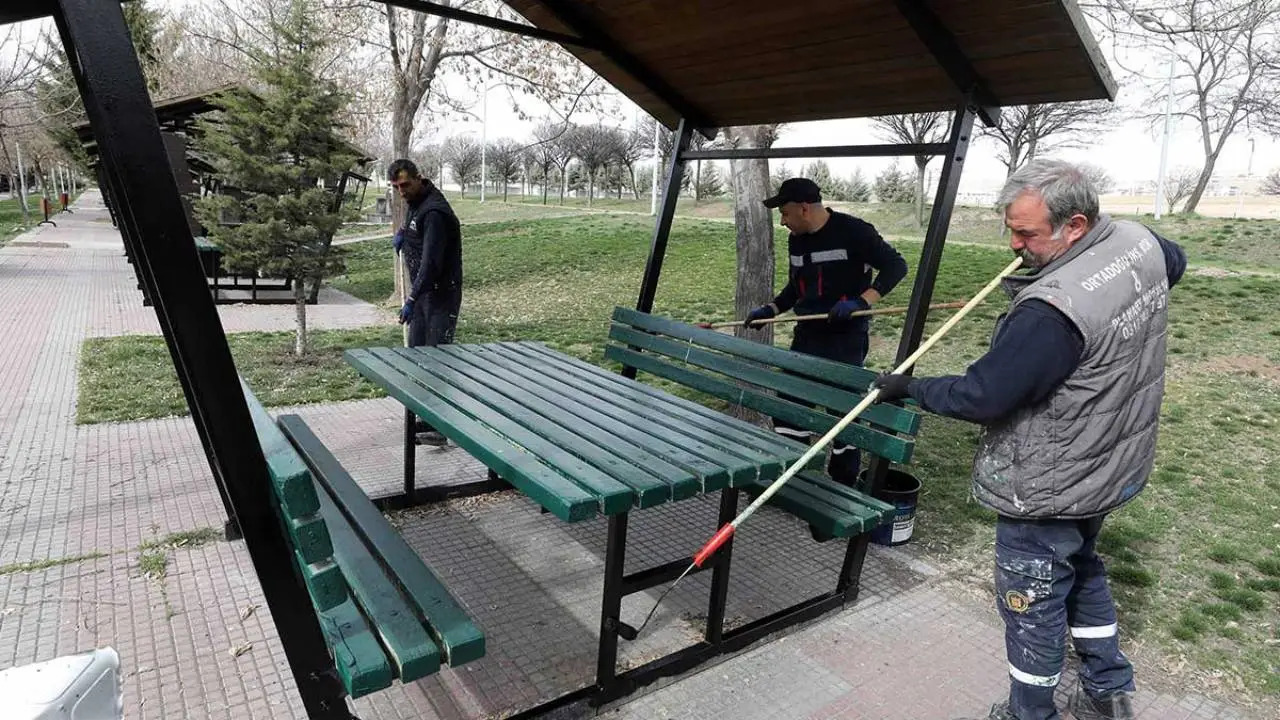 Yakacık Mesire Alanı Yenimahalle Belediyesi ile Güzelleşiyor