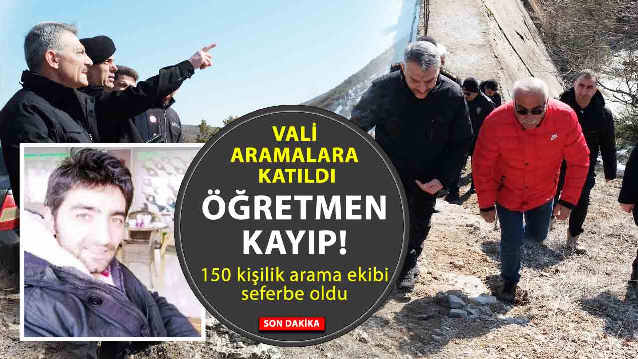 Yozgat'ta Öğretmen Kayboldu! Ekipler Seferber!
