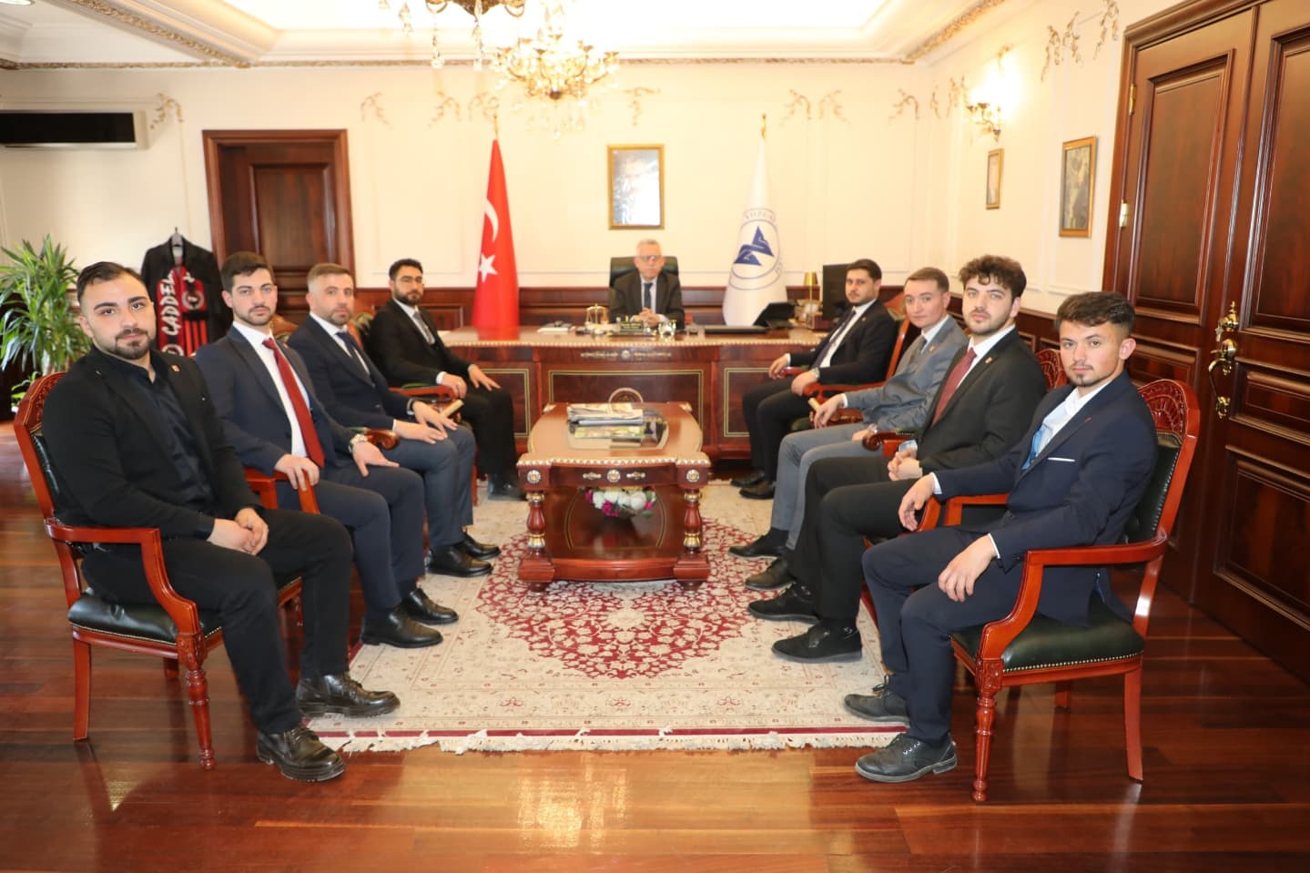 Milli Türk Talebe Birliği Genel Başkanı Tahsin Başarı, Yozgat’ta Ziyaretlerde Bulundu