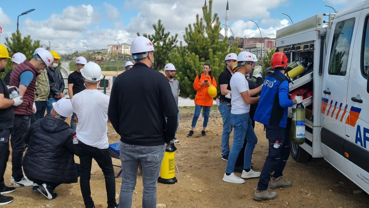 Yozgat AFAD’tan Sarıkaya Belediyesi Arama Kurtarma Ekibi’ne Eğitim