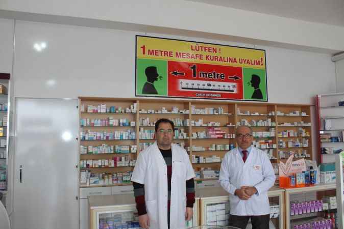 Korona standartlarında Eczane!