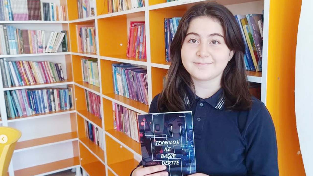 Yozgatlı Zeynep 10 Yaşında Yazar Oldu: Teknoloji Bağımlılığına Kalemiyle Savaş Açtı!