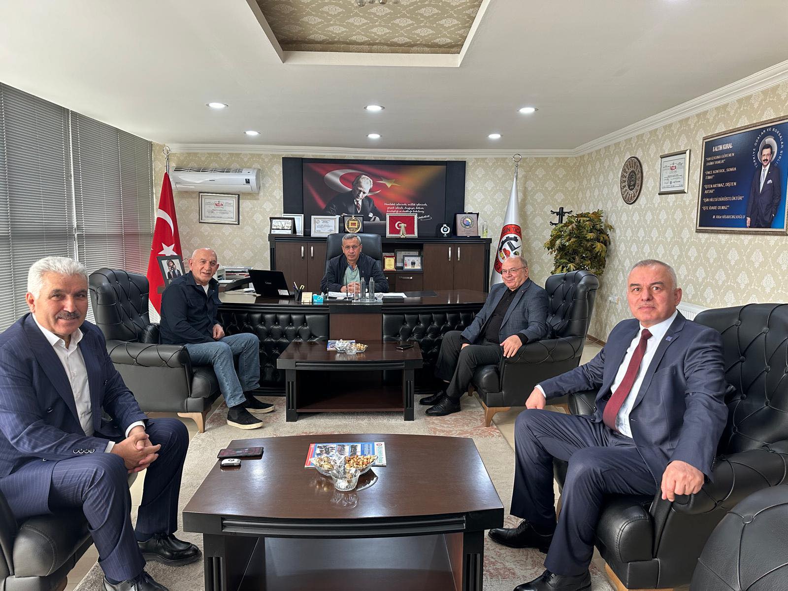 Geçmiş Dönem Yozgat Valisi Amir Çiçek, Sorgun TSO'da