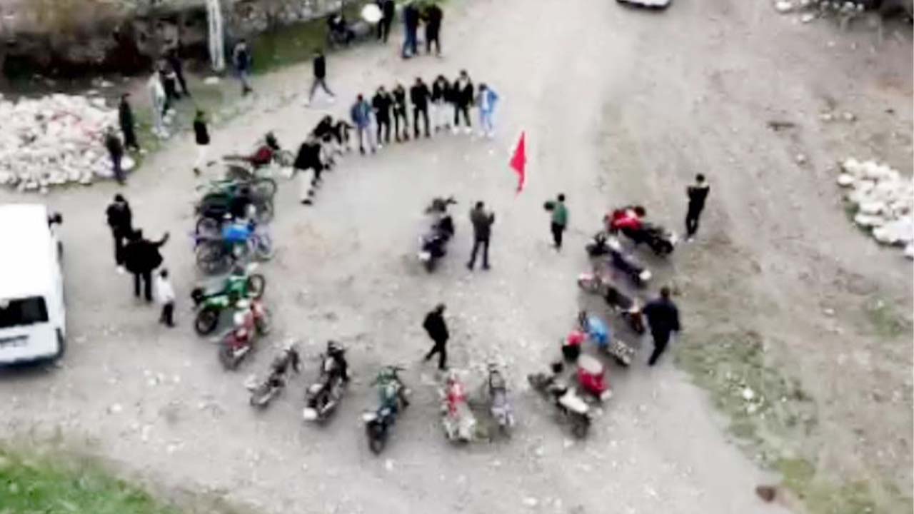 Yozgat’ta Düğün Konvoyu Görenlere Unutulmaz Anlar Yaşattı!