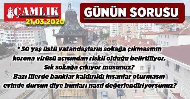 Günün sorusu