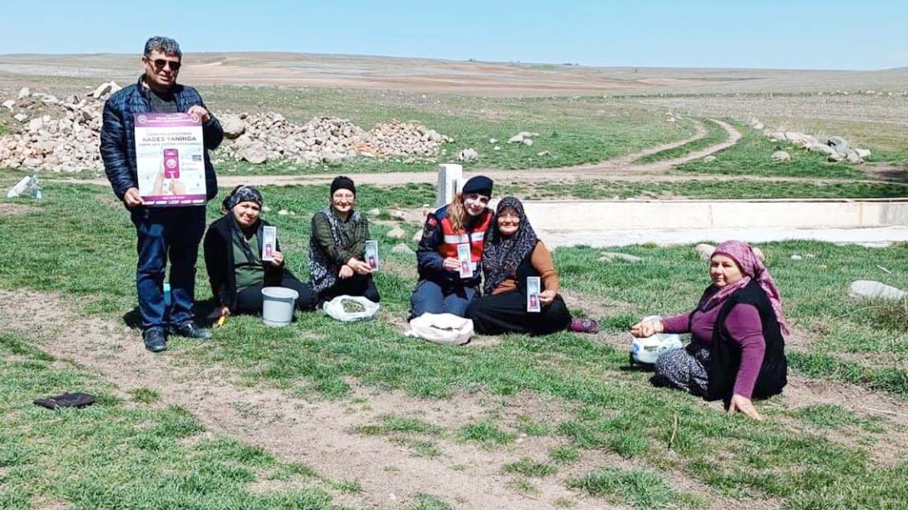Yozgat'ta Jandarmadan Kadına Destek Eli