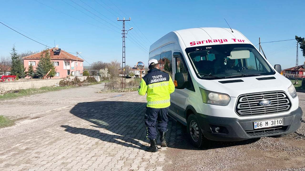 Yozgat’ta Okul Servis Araçlarına Yönelik Trafik Denetimi Gerçekleştirildi