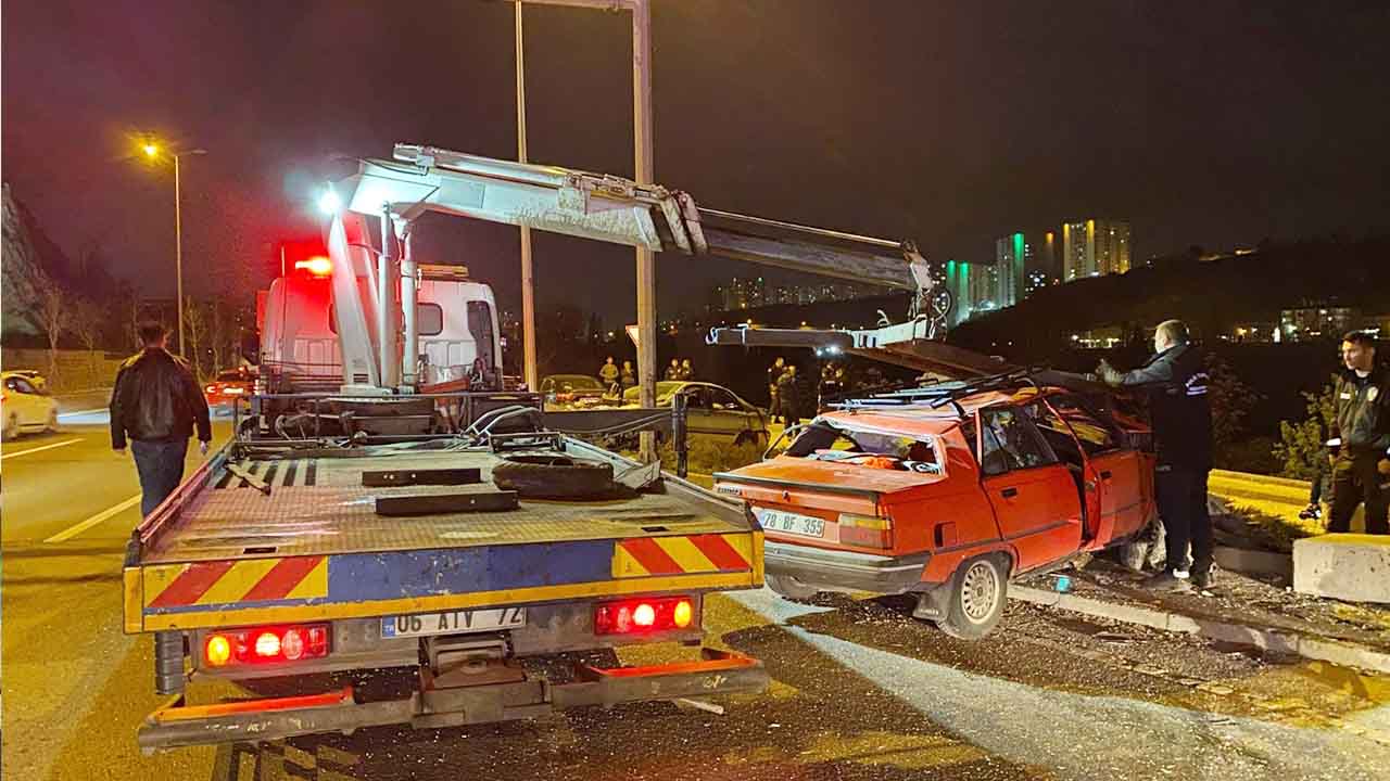 Başkent Ankara'da feci kaza! 6 kişi yaralandı, 2'sinin durumu ağır