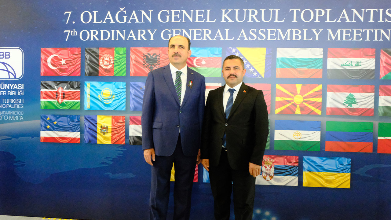 Akdağmadeni Belediye Başkanı Nezih Yalçın Türk Dünyası Belediyeler Birliği Yönetiminde