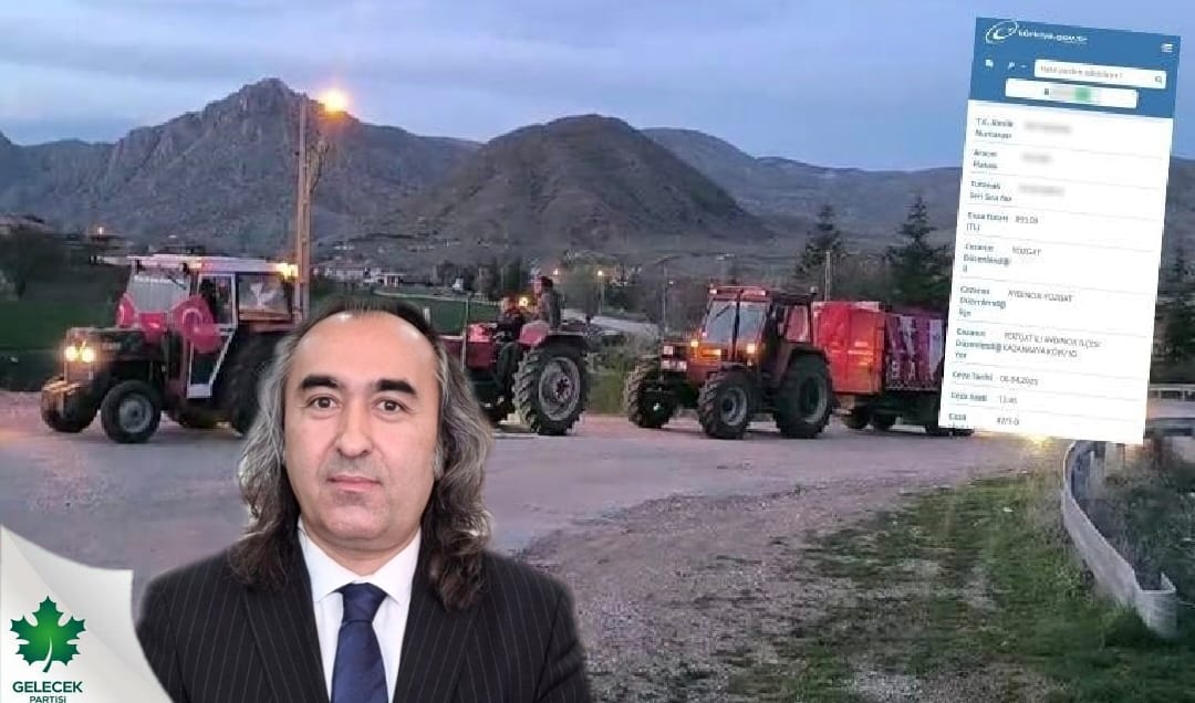 Gelecek Partisi Yozgat İl Başkanı Ömer Aydoğmuş'tan yazılan cezalara tepki
