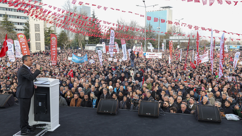 CHP, 50 Şehirde Miting Düzenleyecek