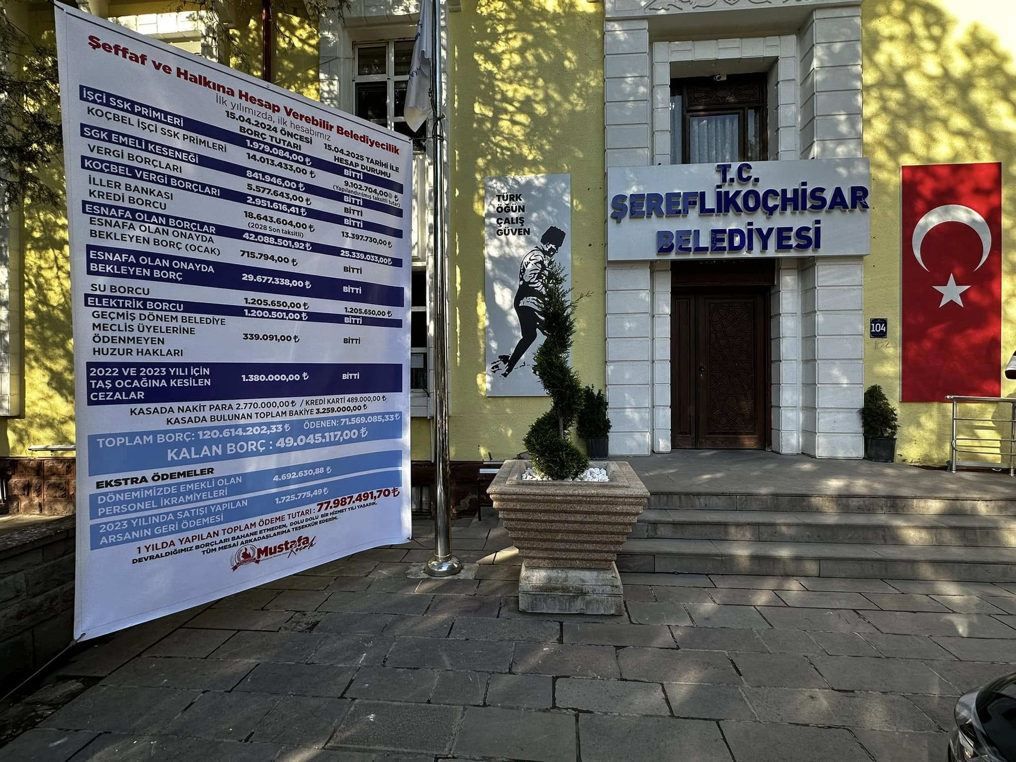Şereflikoçhisar Belediye Başkanı Mustafa Koçak: Makamın Asıl Sahibi Halkımıza Hesap Veriyoruz