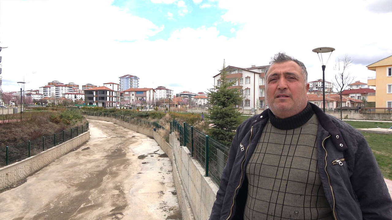 Yozgat’ta Eğriöz Çayı Kurudu