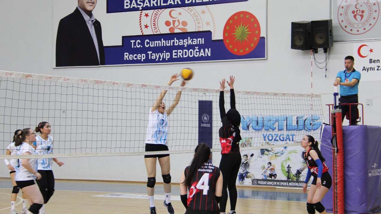 Sorgun’da YURTLİG Voleybol Heyecanı Başladı!