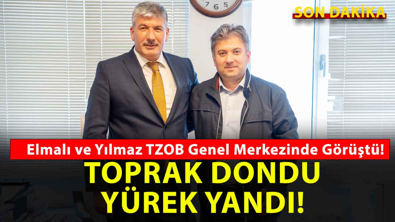 Zirai Don Vurdu TZOB Sahada! Elmalı: “Çiftçinin Yanındayız”