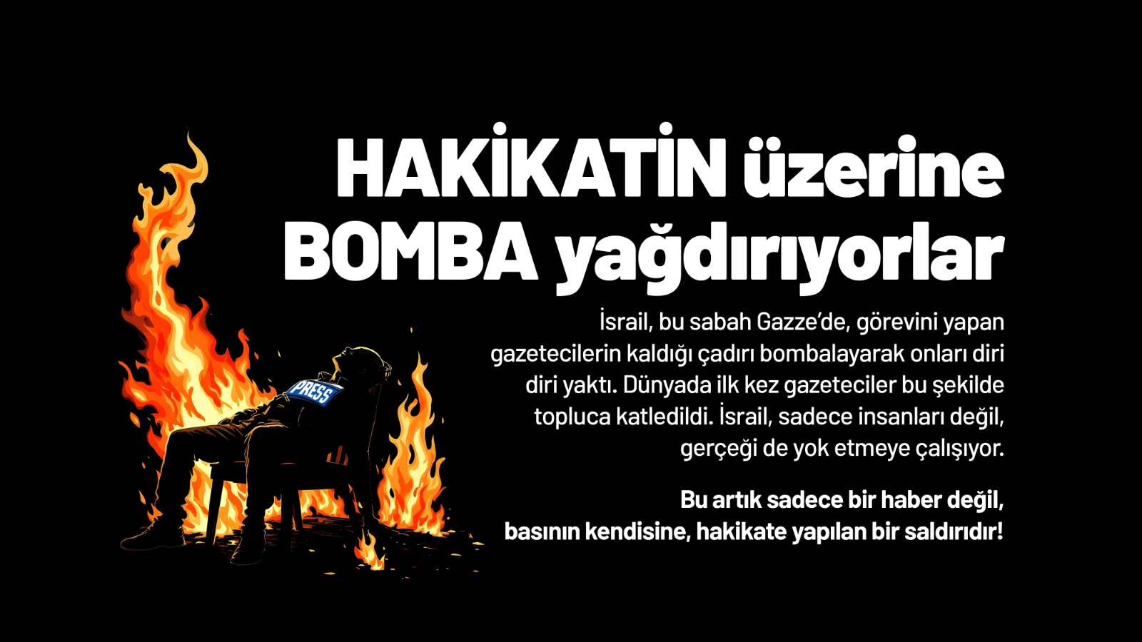 Hakikatin Üzerine Bomba Yağdırıyorlar!