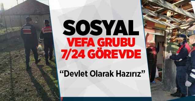 Çekerek Sosyal Vefa Grubu 7/24 Görevde