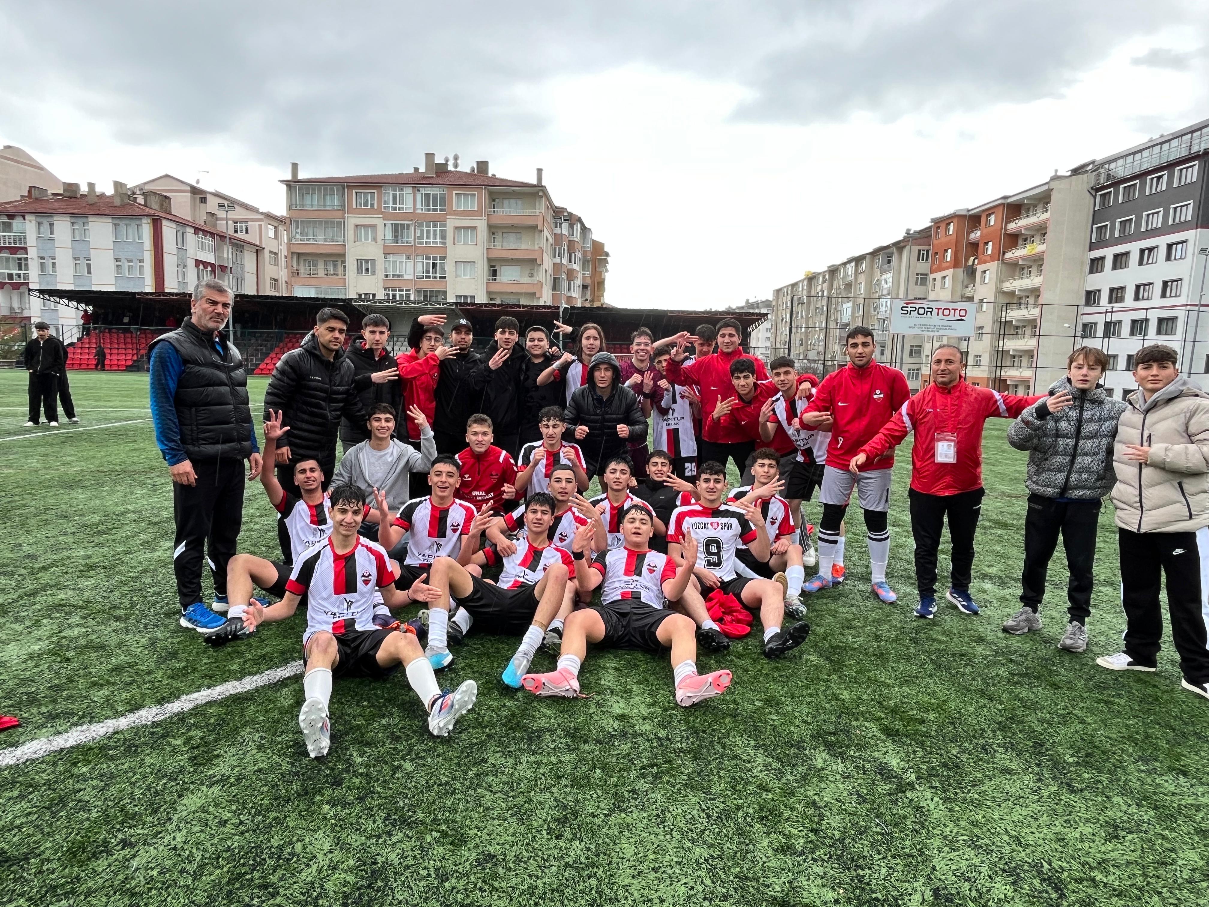 Yozgat66spor U-17 Ligi’nde Fark Atıyor