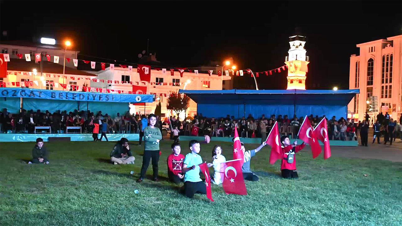 Yozgat Cumhuriyet Parkına Dev Ekran