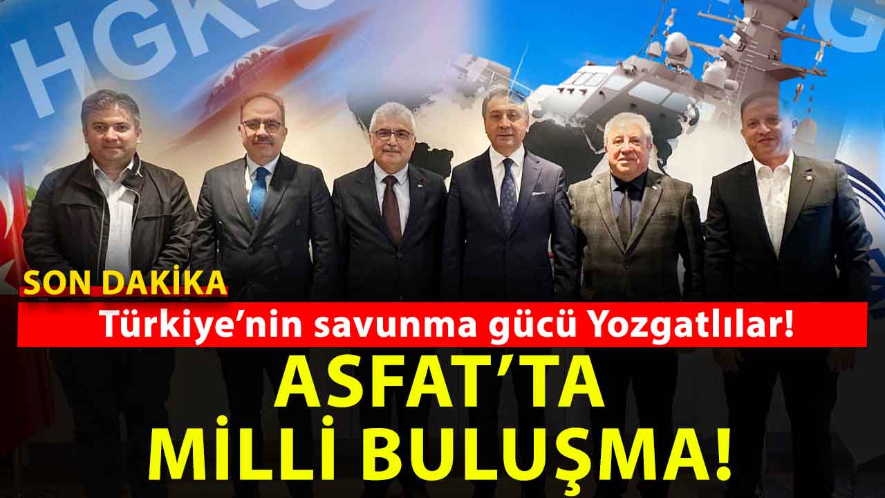 ASFAT’ta Yozgatlı Gururu: Prof. Dr. Mustafa İlbaş’a hemşehrilerinden destek ziyareti