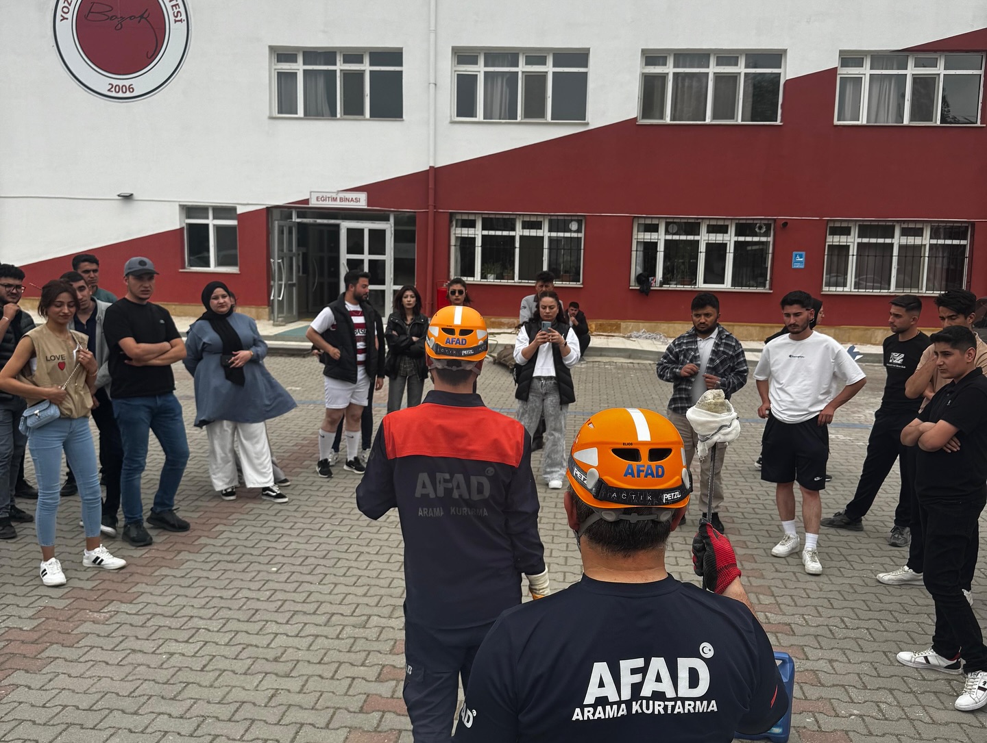 Yozgat İl AFAD Müdürlüğü’nden Üniversitesi Öğrencilerine Afet Eğitimi