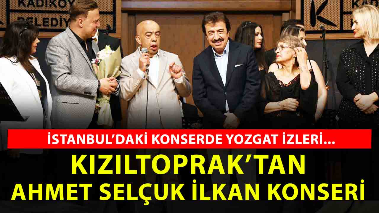 Ahmet Selçuk İlkan’a Saygı Gecesinde Yozgatlı İş İnsanı Sahnedeydi