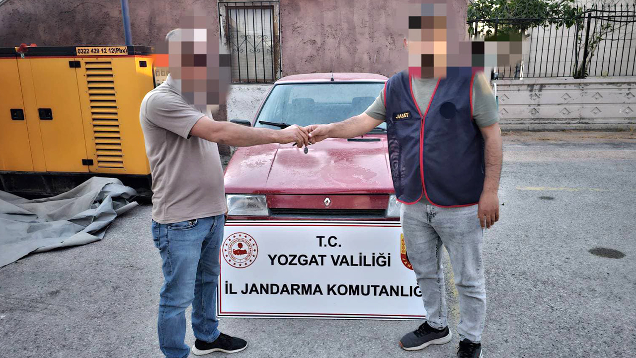 Yozgat'ta çalındı Aksaray'da yakalandı