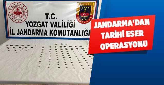 Jandarma'dan tarihi eser operasyonu