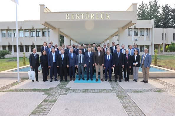Yozgat Bozok Üniversitesi Rektörü Prof. Dr. Evren Yaşar Değerlendirme Toplantısında