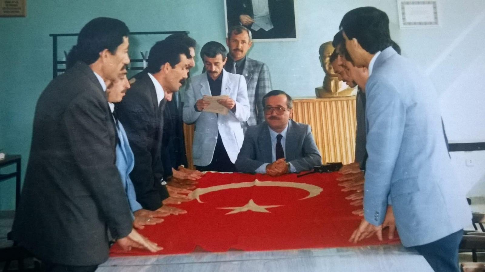 Tarihi Kare: 1986 Yozgat Belediyesi’nde Memuriyet Yemin Töreni