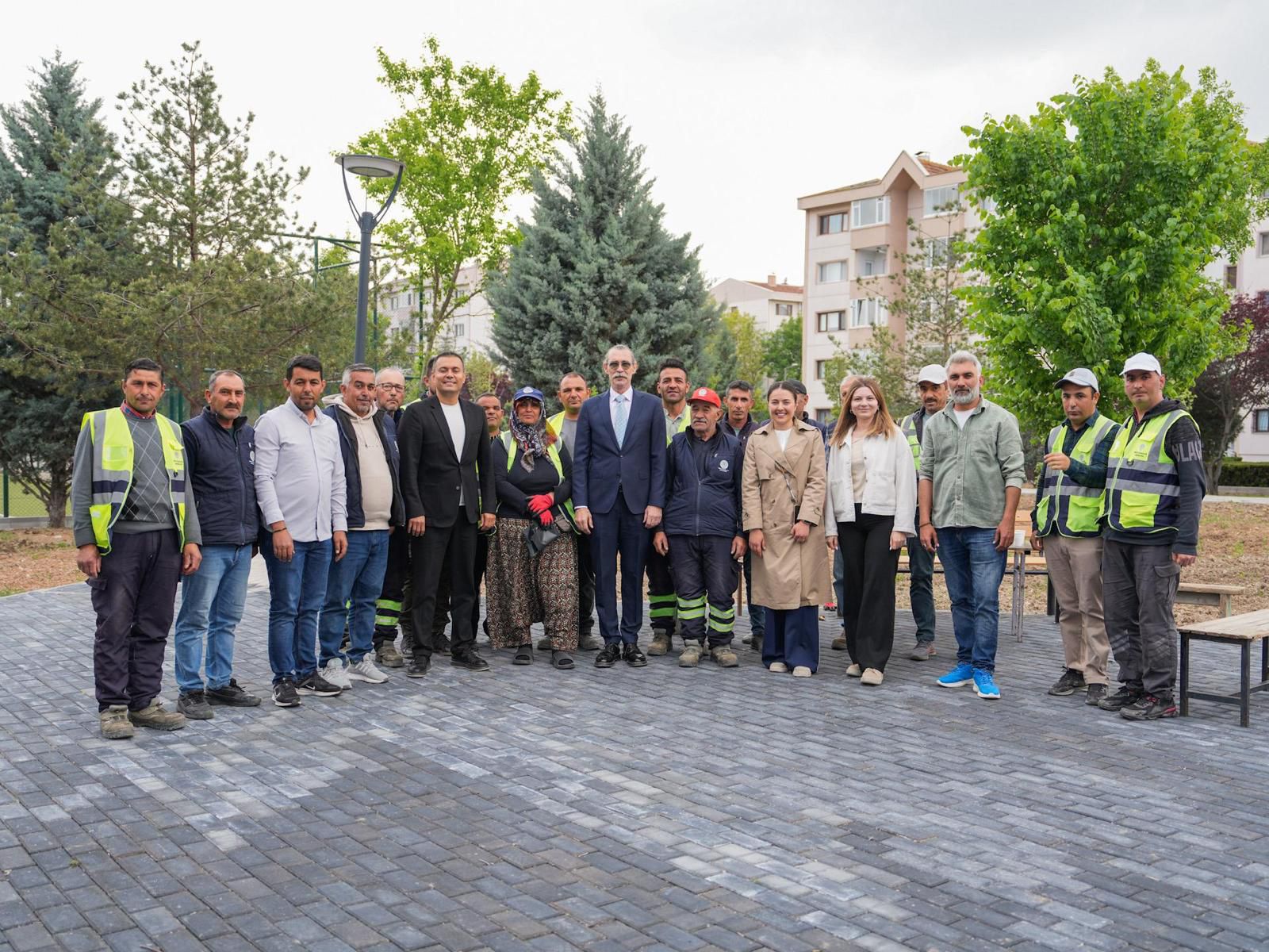 Etimesgut Belediyesi'nden yeşil alan atağı