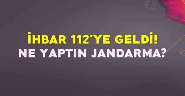Yozgat Jandarması Bunu da Yaptı! 112'ye Gelen İhbara Kayıtsız Kalmadılar Ve...