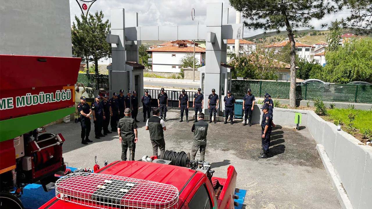 Yozgat’ta Orman Yangınlarıyla Mücadele Eğitimi!