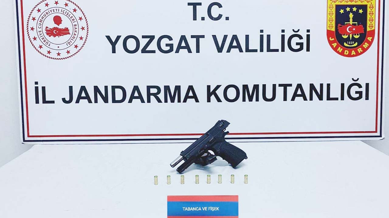 Yozgat’ta Köyde Havaya Ateş Açtı Jandarmadan Kaçamadı!