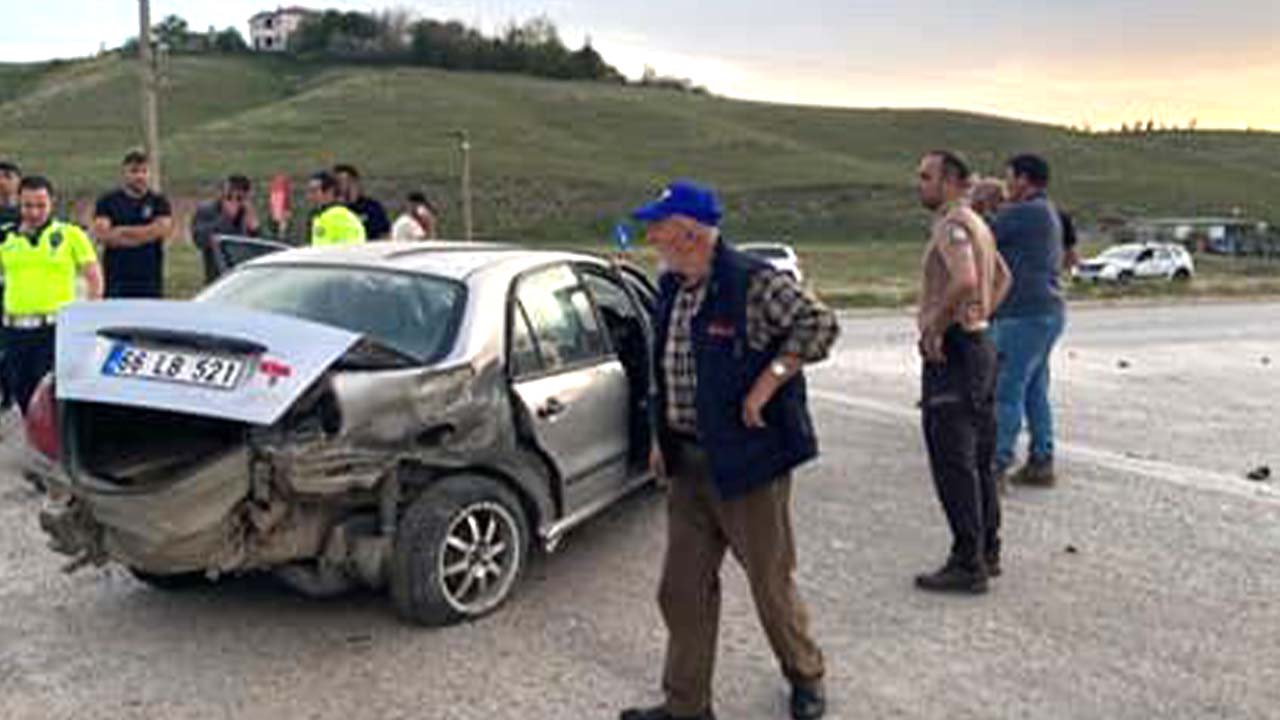 Yozgat'ın Sarıkaya ilçesinde Trafik Kazası