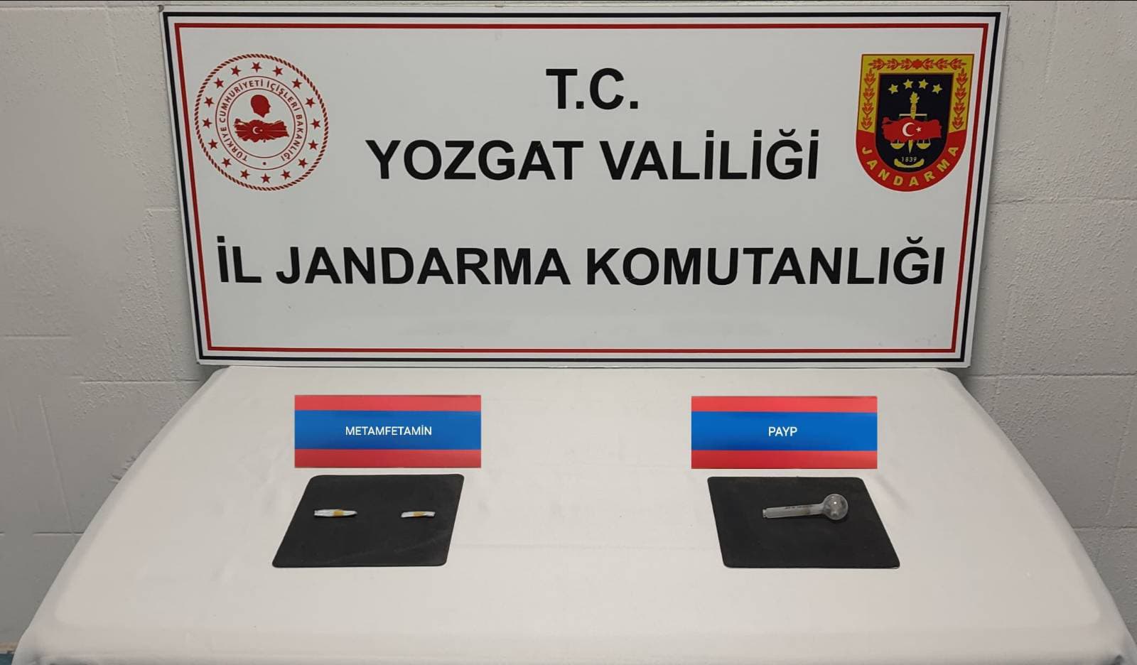 Yozgat İl Jandarma Komutanlığı Uyuşturucuya geçit vermedi