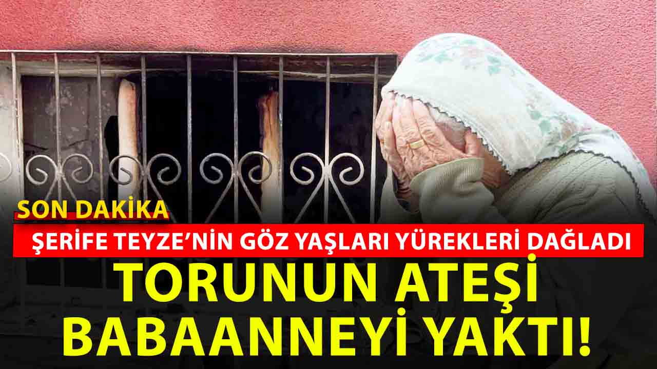 Yozgat'ta 16 yaşındaki çocuğun ateşle oyunu böyle ağlattı! Yüreklerin ağladığı anlar!